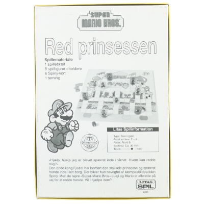 Super mario bros red prinsessen fra Lrtas Spil (str. 27 x 19 cm) - billede 3