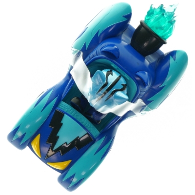 Racerbil med figur (str. L 17 cm) - billede 3