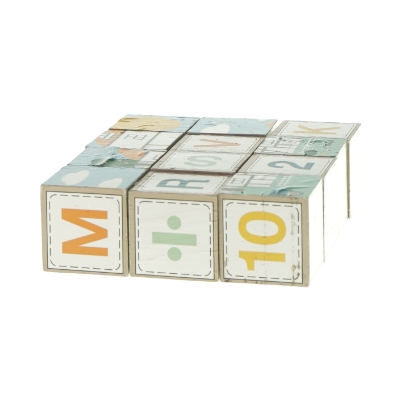 Puslespillets klodser fra Magni (str. Klods: 5 x 5 x 5 cm) - billede 2