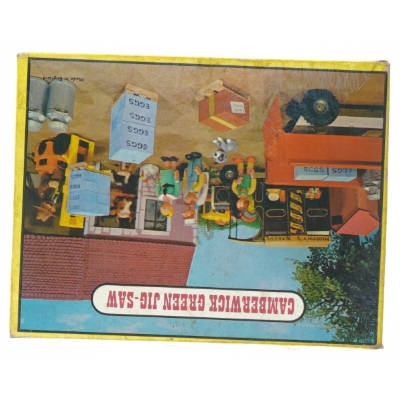 Camperwick green jig-saw (str. 22 x 17cm)