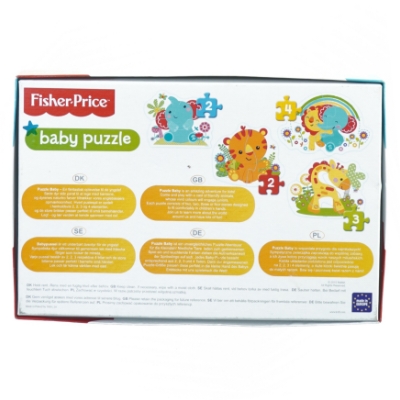 Puslespil til små børn fra Fisher Price (str. 29 x 19 cm) - billede 2
