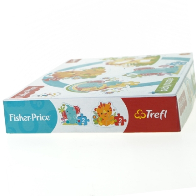 Puslespil til små børn fra Fisher Price (str. 29 x 19 cm) - billede 5