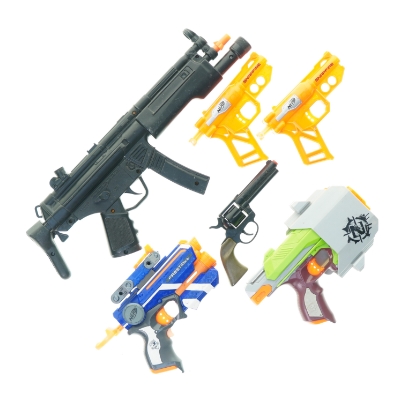 nerf og andre Legetøjspistoler 