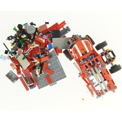 Blandet lego technic fra Lego (str. Ukendt) - billede 3