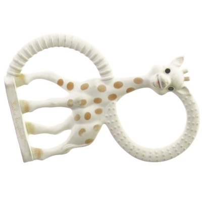 Bide-ring, SOPHIE LA GIRAFE Giraf fra Vulli (str. 11 x 9 cm)