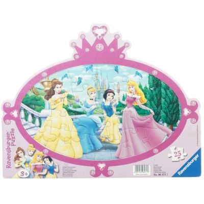 Puslespil med prinsesser fra Disney (str. 36 x 28 cm)